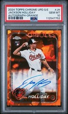 2024 ORANGE #JH JACKSON HOLLIDAY 2/25 PSA 10