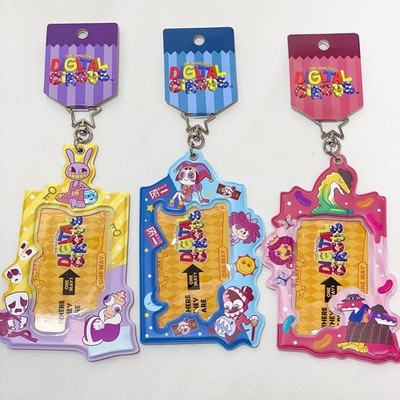 The Amazing Digital Circus PVC Pass Case Jax Pomni Gummigoo 3er Set Japan NEU