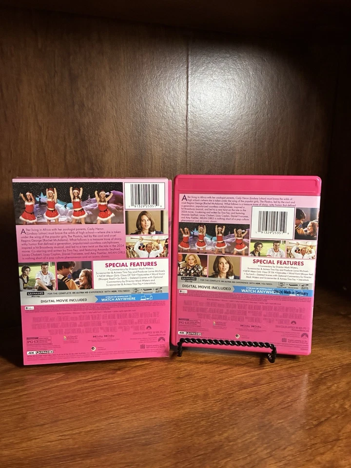 Mean Girls 4K Ultra HD 20th Anniversary Edition with Slipcover Foto 2 de 3