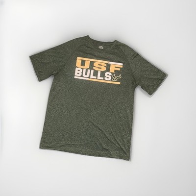 USF Bulls Unisex T-shirt Dry-Fit Short Sleeve Size Large