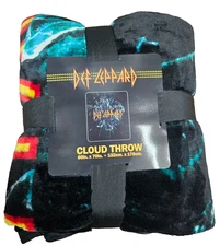 Classic Rock Band Luxury Cloud Fleece Throw Blanket, 60"x70"