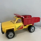 Vintage 1983 Chevy TONKA Construction - DUMP TRUCK - Steel - Yellow & Red