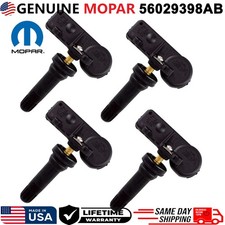 4pcs Oem Mopar Tire Pressure Sensor Tpms For Dodge Chrysler Jeep Ram 56029398ab 4pcs Oem Mopar Tire Pressure Sensor Tpms For Dodge Chrysler Jeep Ram 56029398ab