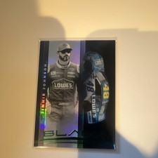 Panini Chronicles Black Racing Insert Jimmie Johnson NASCAR Card 2021 #5