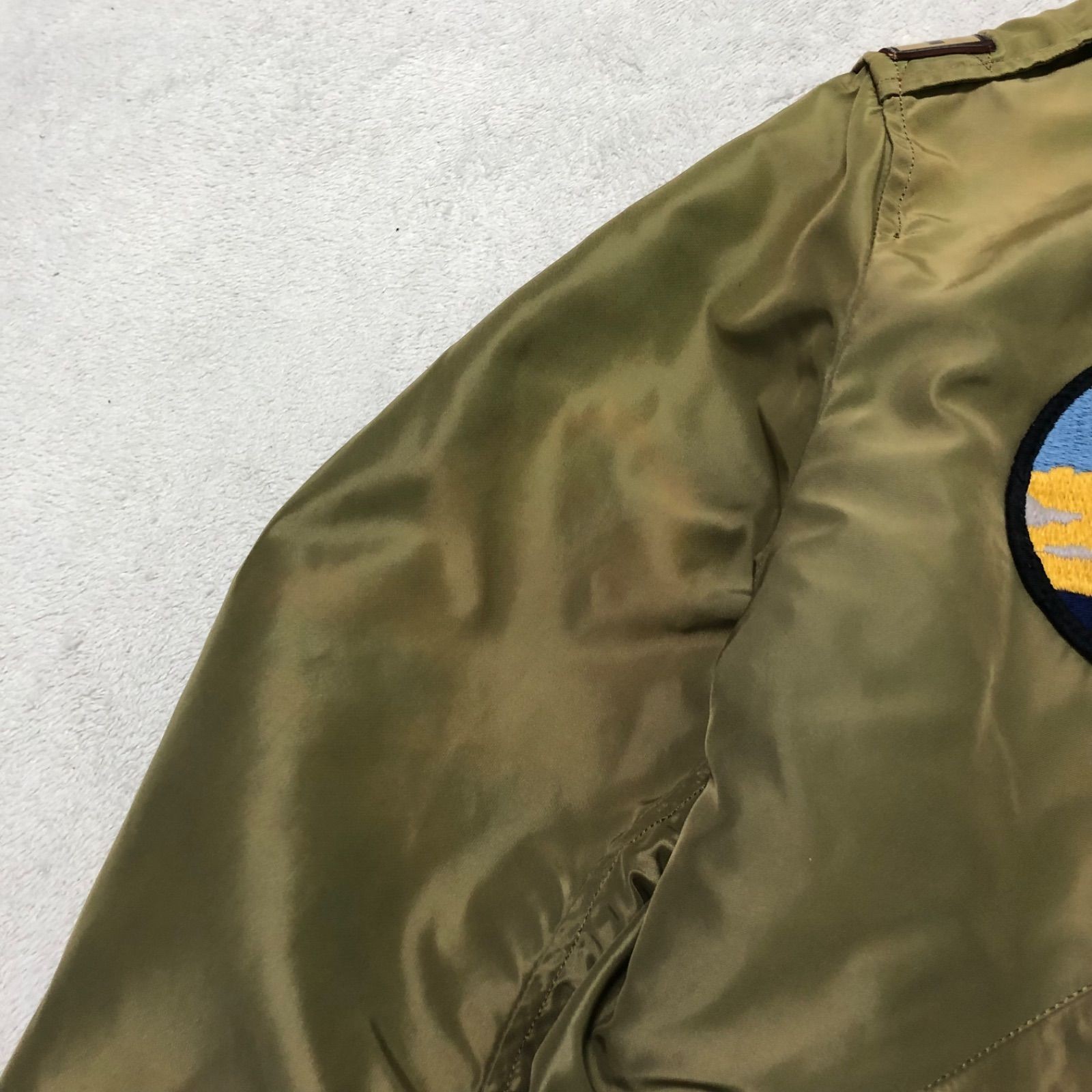 BUZZ RICKSON'S L-2 Flight Jacket M-code Patch 38 … - image 14