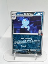 Team Rocket's Nidorina 115/182 Common SV10: Destined Rivals Pokemon Reverse