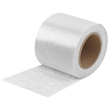 ZXQDRE 1708 Biaxial Fiberglass Cloth Mat Roll, 4" x 4 Inch x 10 Yard, White