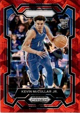 2024 Panini Prizm Draft Picks #19 Kevin McCullar Jr. Prizms Red Ice