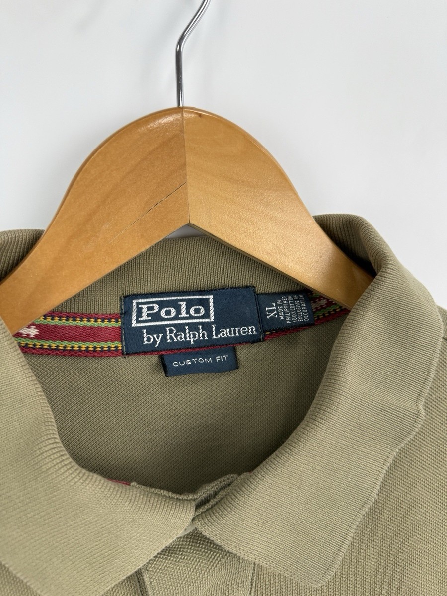 🇯🇵 Vintage 90s Ralph Lauren Dragon Japan Style Polo T-Shirt Size
