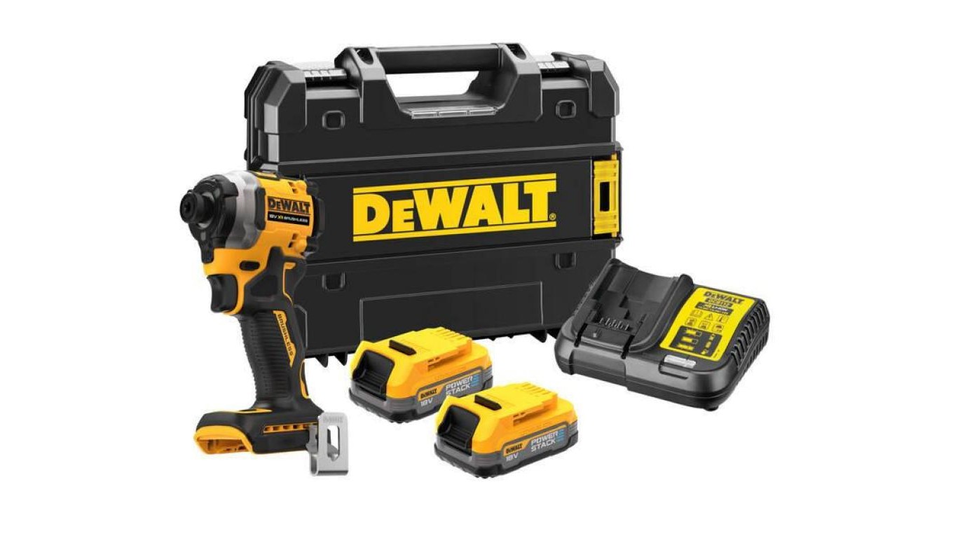 cordless impact wrench 1/4 18v xr 2*1.7ah DCF850E2T-XJ