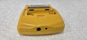 Nintendo Game Boy Color CGB-001 Yellow No Battery Cover (Tested & Clean)