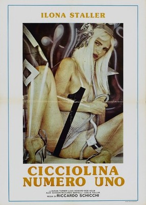 Cicciolina Nummer Eins 01 Filmposter Kunstdruck Kontrast Film Meisterwerk A