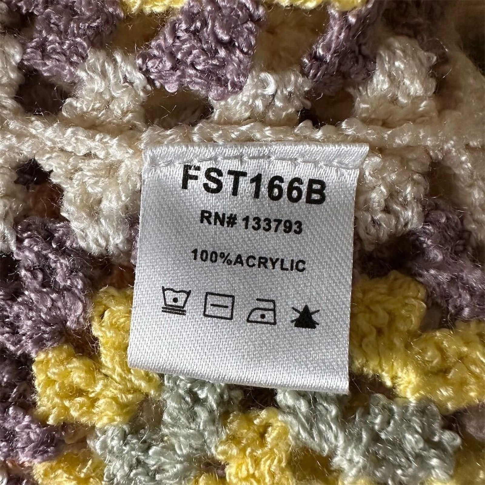 POL Women's Boho Crochet Patchwork Duster Multico… - image 7