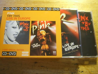 PNK  - Try This + Live in Europe [CD + DVD]