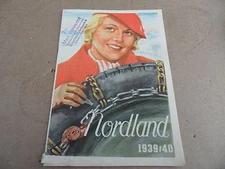 Brochure Nordland 1939/40 Snow Chains Max Schlecht Dresden