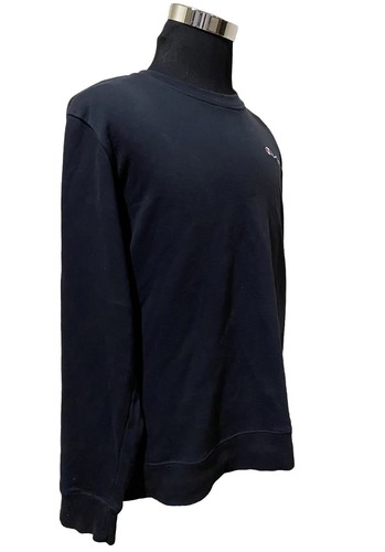 Champion Sweatshirt Herren Large Shirt Fleecepullover Rundhals sportlich schwarz - Bild 12 von 14
