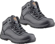 Grafters Composite Non Metal Safety Toe Work Ankle Lace Up Boots Hiker Trainer