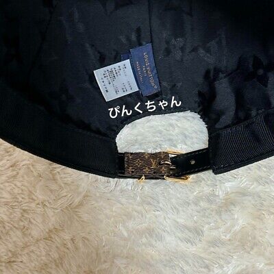 Louis Vuitton Cap LV Day M77807 Noir Black Logo Size L Louis Vuitton Cap LV Day M77807 Noir Black Logo Size L