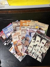 Leisure Arts Cross Stitch Patterns Lot of 10
