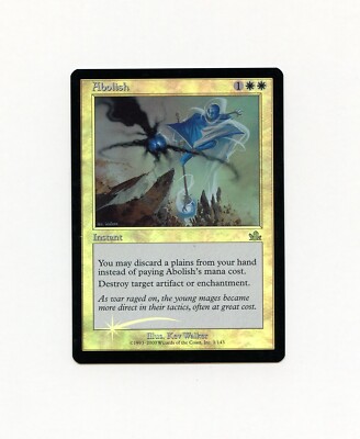 Abolish Prophecy FOIL NM-/LP light clouding Magic the Gathering