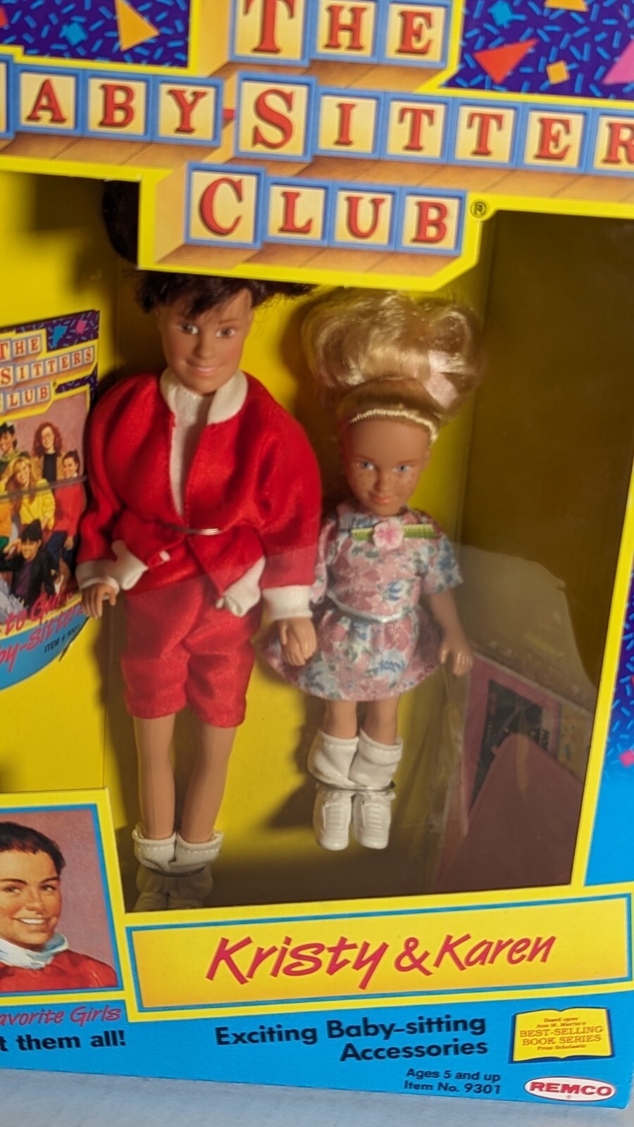 Remco The Babysitters Club Kristy & Karen Dolls NIB eBay
