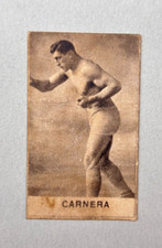 FIGURINA ANTEGUERRA CARNERA PUGILE PUGILATO ANNI 30' VICENTINI THIENE CARAMELLE