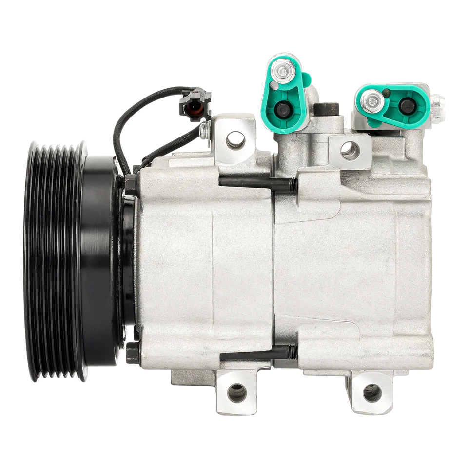 Compressor CA A/C com embreagem para 99-05 Hyundai Sonata 2001-2006 Kia Optima - Imagem 2 de 4