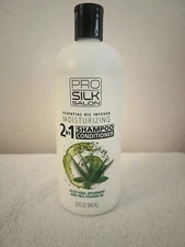 Pro Silk Salon Essential Oil Infused Moisturizing 2 in 1 Shampoo conditioner