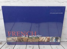 Learn French In 3 Months CD Language Course 3-Disc Booklet New Sealed