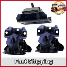 Engine Motor & Transmission Mount Set 3PCS New For 07 Chevrolet RWD GMC 4WD 4.3L