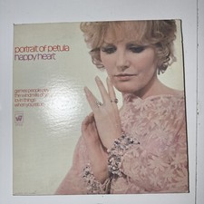 Petula Clark - Portrait of Petula-Happy Heat Warner- Bros WS-1789  Vinyl LP 1969