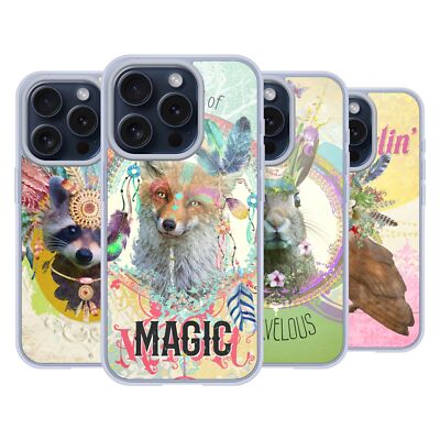 DUIRWAIGH BOHO TIERE GELHÜLLE KOMPATIBEL MIT APPLE iPHONE HANDYS & MAGSAFE