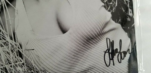 Sophia Loren Signed 8x10 Great Autograph COA - Picture 3 of 5