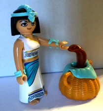 Playmobil, CLEOPATRA with COBRA SNAKE IN BASKET,Item # 218
