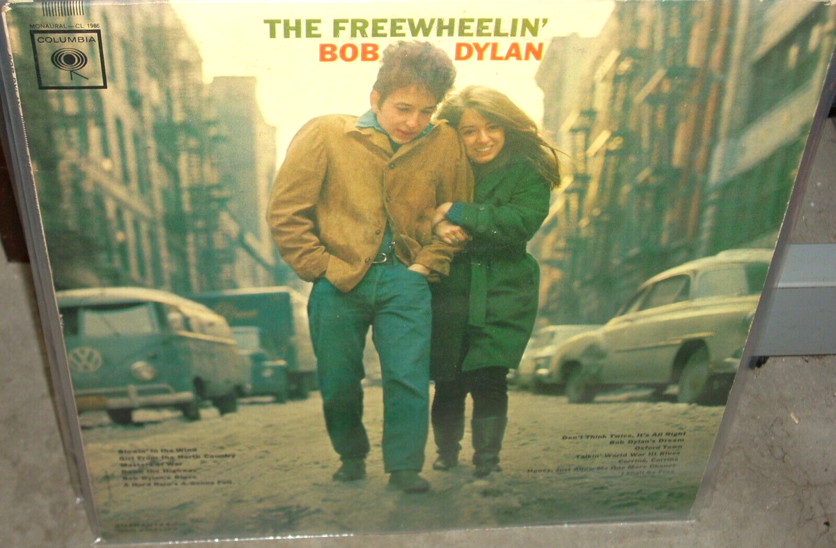 BOB DYLAN freewheelin ( folk ) mono 2 eye - guaranteed high