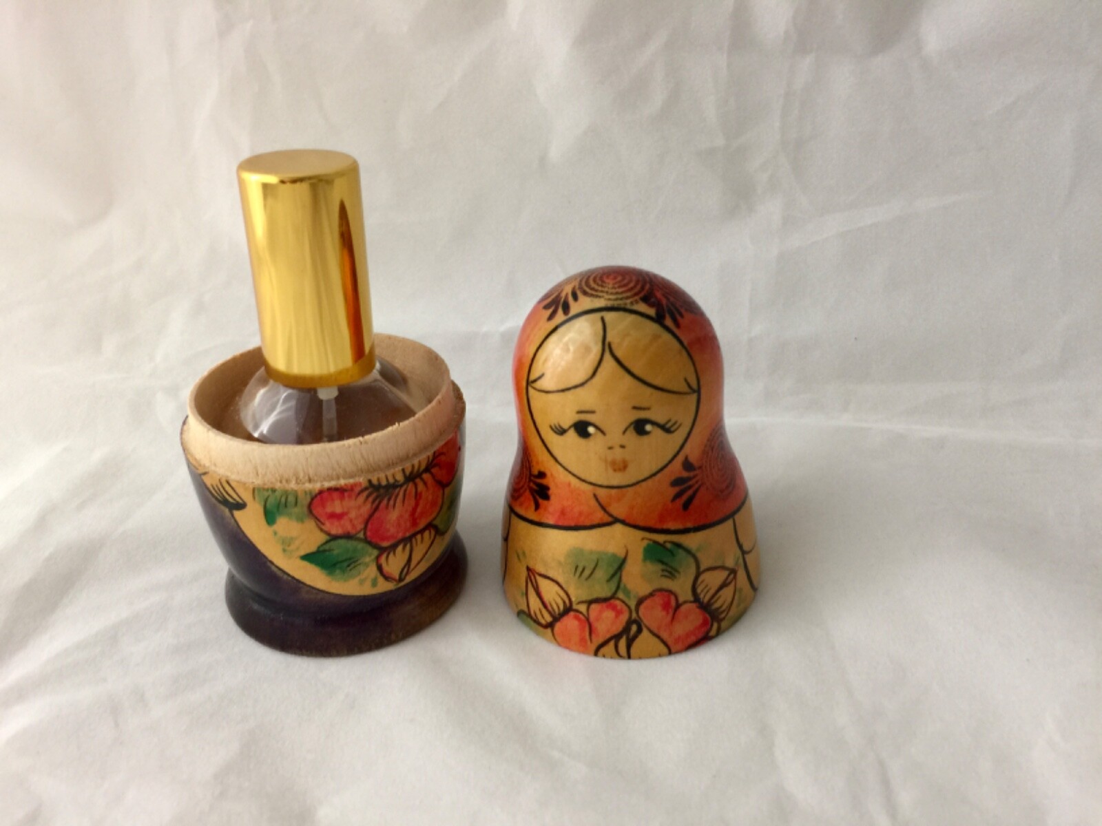 Vintage Aeroflot Perfume Babushka  Matryoshka Memorabilia