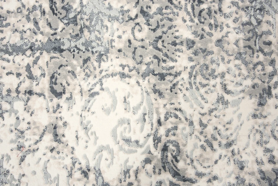 Rizzy Rugs Gray Contemporary Rings Swirls Gradient Area Rug Abstract CHS111 - Image 3 of 4