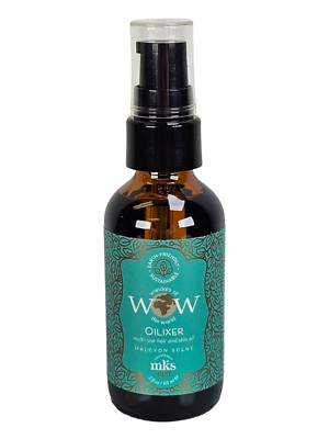 MKS Eco WOW Oilixir Multi-Use Hair and Skin Oil 2 oz 60 ml NWOB
