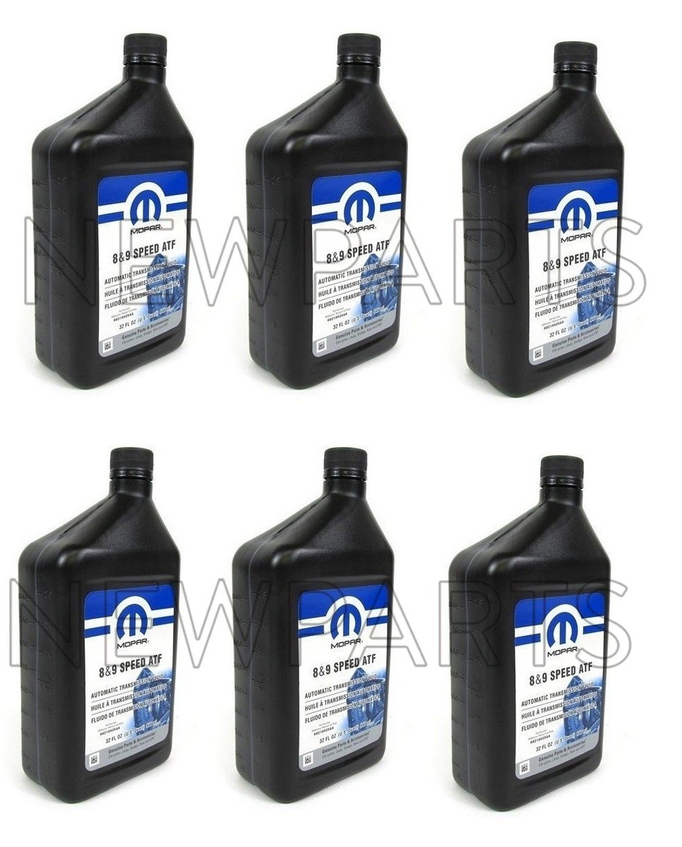 For Jeep Dodge Chrysler Ram Zf 8&9 Speed Atf Transsmision Fluids 6