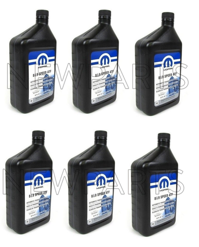 For Jeep Dodge Chrysler Ram Zf 8&9 Speed Atf Transsmision Fluids 6 ...