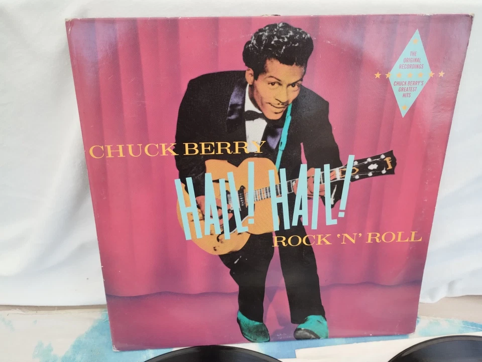 Chuck Berry - Hail! Hail! Rock 'N' Roll DBL LP, Comp Chess DETD 207 1988 Italy - Image 2 of 4