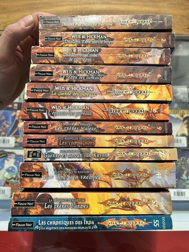 LanceDragon Fleuve Noir Weis Hickman Français French Lot 12 Livres Books Bundle - Picture 8 of 10