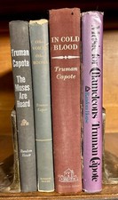 Truman Capote In Cold Blood 1st Edition 4 Volumes Other Voices Muses Chameleons