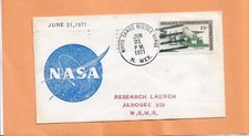 NASA RESEARCH LAUNCH AEROBEE 350 W,S,M,R JUN 21,1971  N MEX 