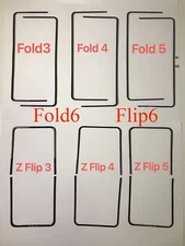 Middle Frame Mid Bezel Phone Replacement For Samsung Galaxy Z Flip3 4 5 6 Z Fold