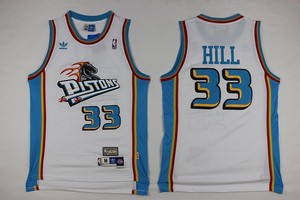white grant hill jersey