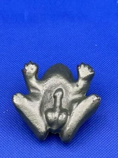 Vintage Anatomical Correct Cast Iron Horned Toad Horny Toad