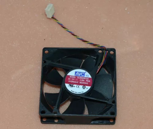 AVC DS08025R12U-011 8025 80mm x 25mm Hydraulic Cooling Fan DC 12V 0.5A