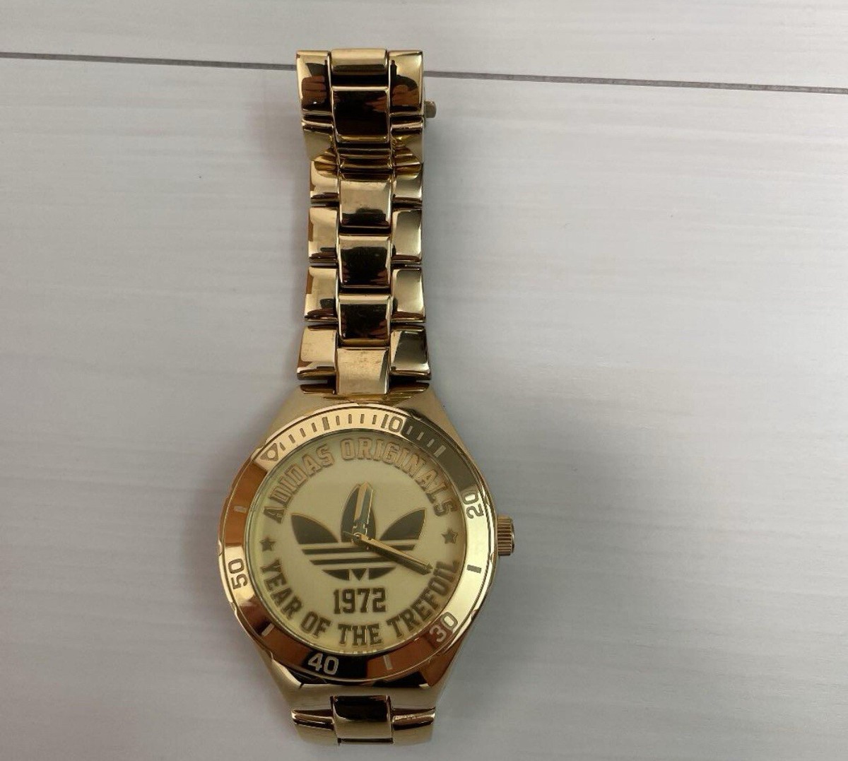 トムadidas originals 40周年記念 腕時計 adidas originals 40th anniversary watch men's analog gold