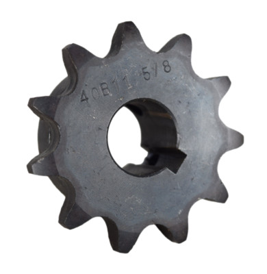 40 Roller Chain Sprocket 11 Teeth 5/8'' Bore 40B11-5/8 40BS11H-5/8